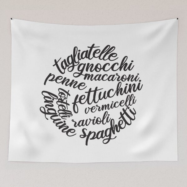 Item preview, Italian Food Types of Pasta  designed and sold by Rhu Creations.