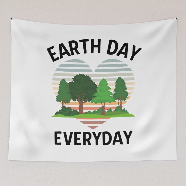 Item preview, Earth Day Everyday designed and sold by 2MdesignStore.