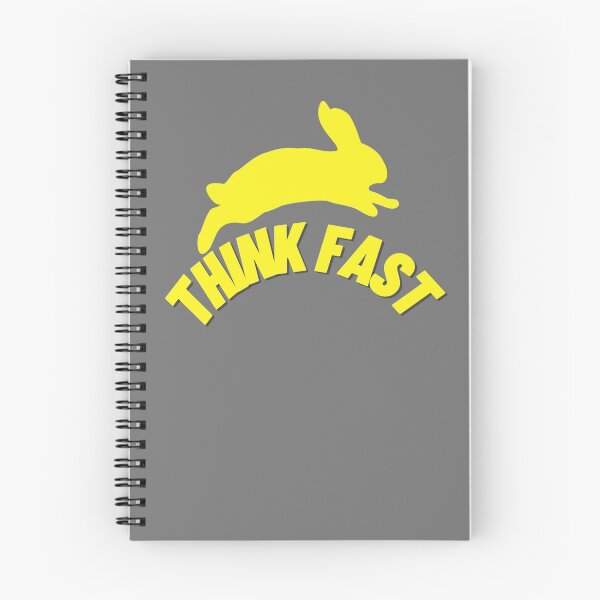 Item preview, Think fast. The hare gallops letter by letter. designed and sold by sunvic.