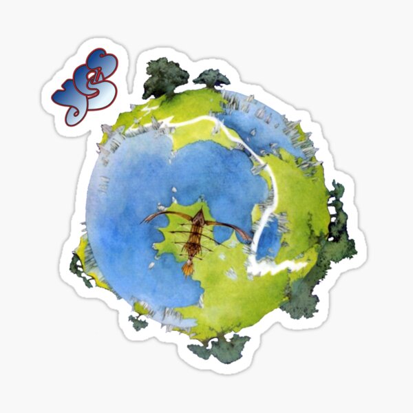 yes fragile progressive Sticker