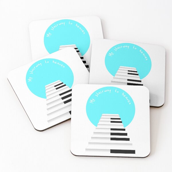 Item preview, Piano Steps: My Stairway To Heaven designed and sold by Happy Puppy Print On Demand.