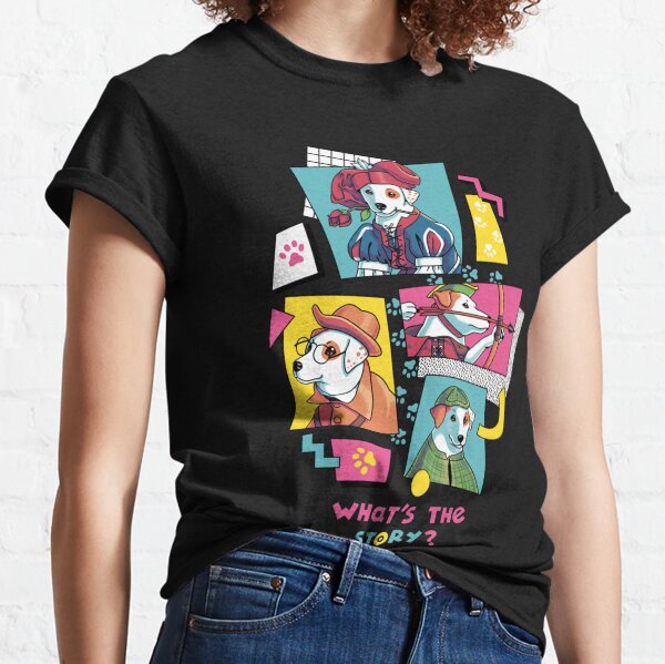 What s the Story, Wishbone Tv Show, 90s, Jack Russell Classic T-Shirt