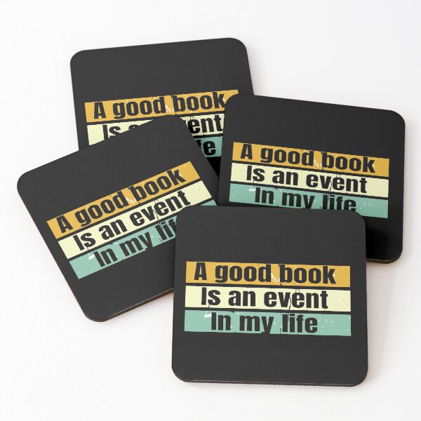 Item preview, A Good Book Is An Event In my Life  designed and sold by OMCreative.