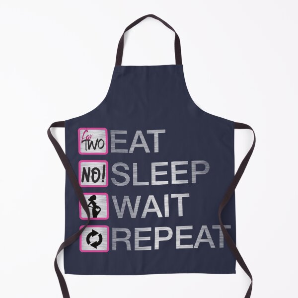 Item preview, Eat Sleep Wait Repeat - Wait for baby designed and sold by brunsch-print.