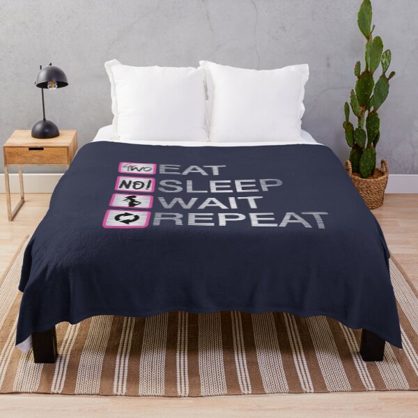 Item preview, Eat Sleep Wait Repeat - Wait for baby designed and sold by brunsch-print.