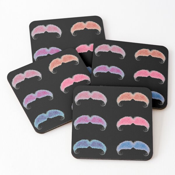 Item preview, Funny Mexican Moustache Pastel - CINCO DE MAYO FIESTA - CINCO DE MAYO CELEBRATIONS 2021 designed and sold by MinimalSketches.