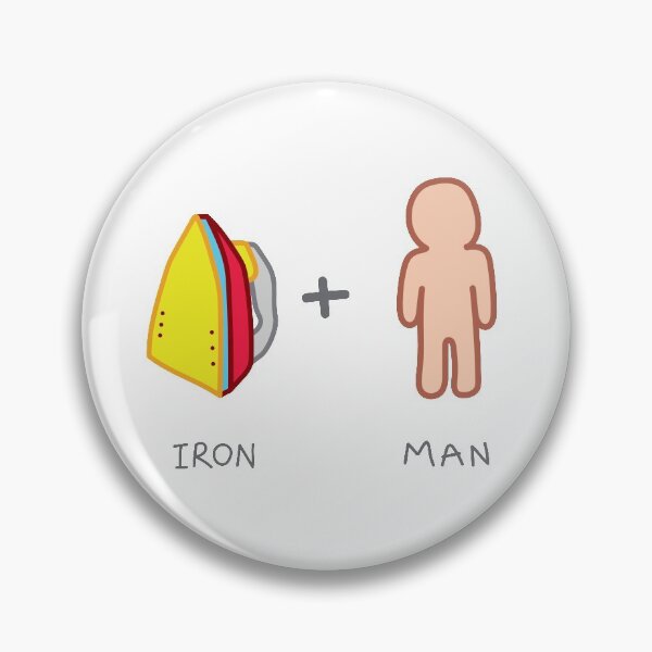 Item preview, Iron+Man designed and sold by Mo-Niz.