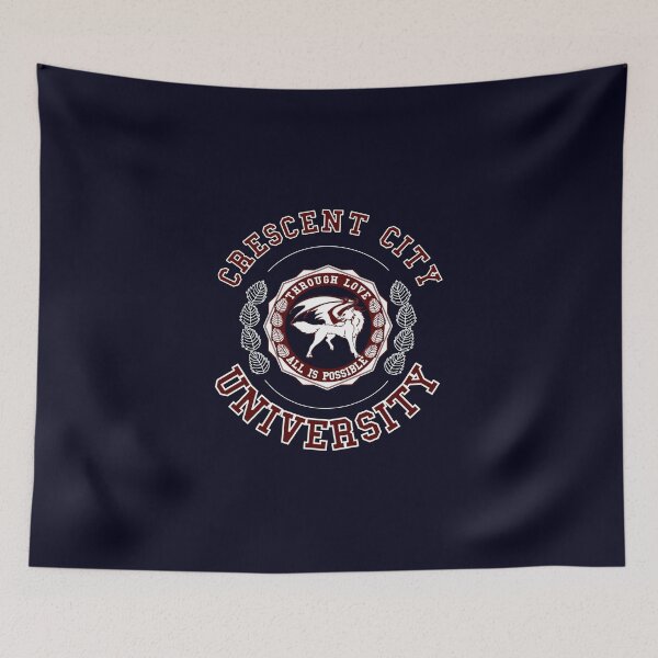 Item preview, Crescent City University Wolf Emblem designed and sold by GinaBirki.