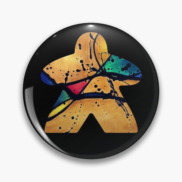 Item preview, Meeple Abstract Painting designed and sold by 216stitches.
