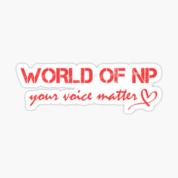World of np Sticker