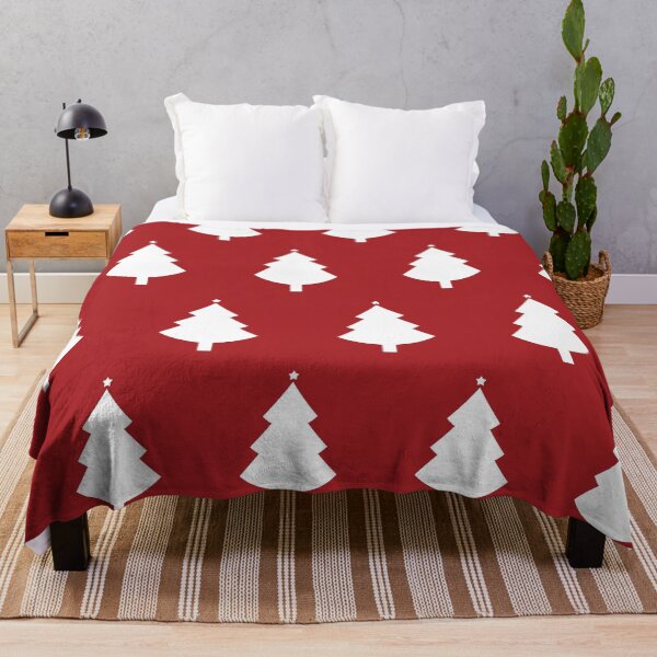 Item preview, Christmas Trees Pattern - Red designed and sold by thelustrous.