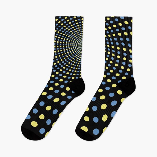 Item preview, Radial Blue and Yellow Circles designed and sold by digoarpi.