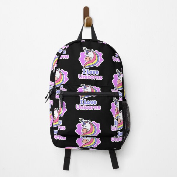 Item preview, I Love Unicorns - Beautiful Unicorn Design designed and sold by 1chillin.