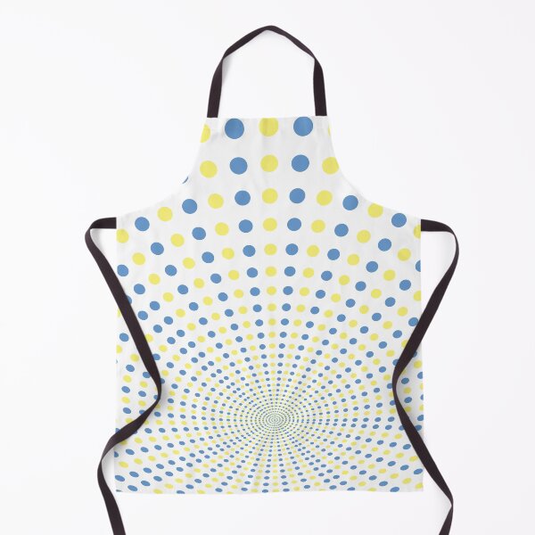 Item preview, Radial Blue and Yellow Circles designed and sold by digoarpi.