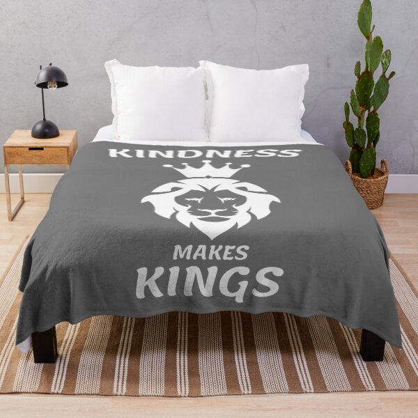 Item preview, Kindness Makes Kings: Charcoal Selection designed and sold by Intuitive Engines Apparel Co..