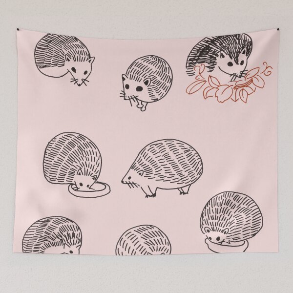 Item preview, Cute Hedgehogs - Rose Palette designed and sold by Niina  Niskanen.