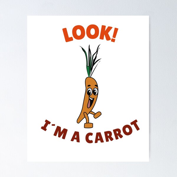 Item preview, Look I´m A Happy Carrot designed and sold by Springteam.