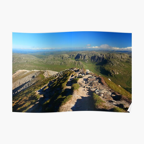 Looking South From Mount Errigal Poster