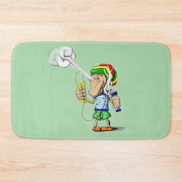 Item preview, The man smokes vape and listens to music. designed and sold by YngvarrTokar.
