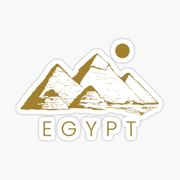 Vista previa del artículo con la obra «Pirámide egipcia jeroglíficos Egipto», diseñado y vendido por MooonTees.