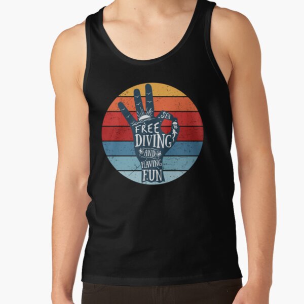 Freediving spearfishing Tank Tops, Unique Designs