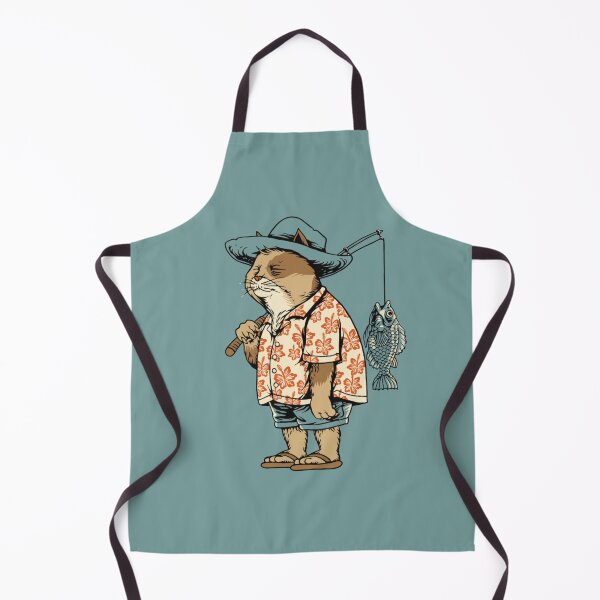 Item preview, Summer Cat Goes Fishing designed and sold by GeeHanz.
