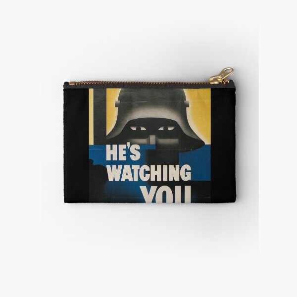 Item preview, Vintage Propaganda Poster - He's Watching You - WWII designed and sold by Christienne.