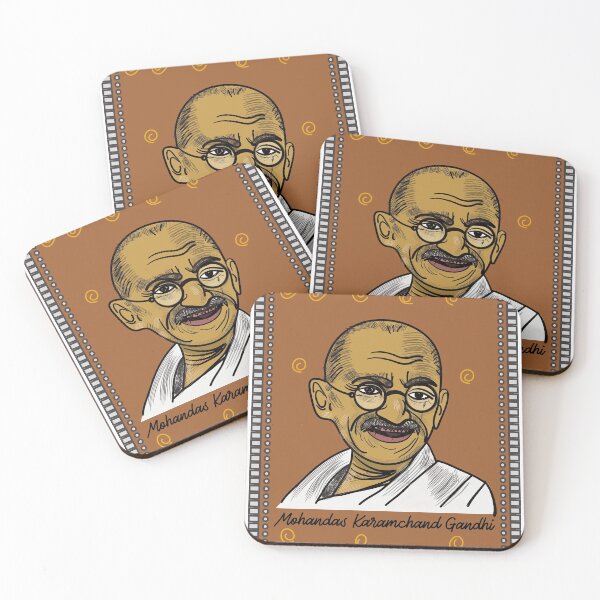 Item preview, Mohandas Karamchand Gandhi designed and sold by KARTICK DUTTA.