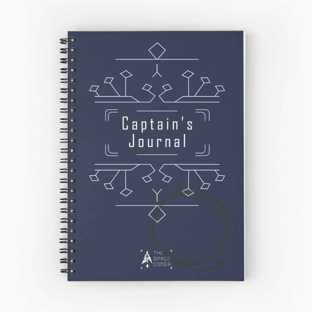 Item preview, Spiral Notebook designed and sold by TheSpaceCoder.