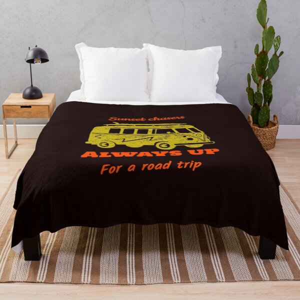 Item preview, Sunset Chasers Always up for a road trip Vintage Design designed and sold by Evartdesign.
