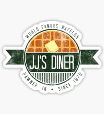 jj's diner - color Sticker