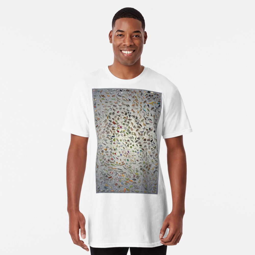 Item preview, Long T-Shirt designed and sold by EvolutionPoster.