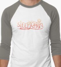SleepyCabin Men's Baseball ¾ T-Shirt