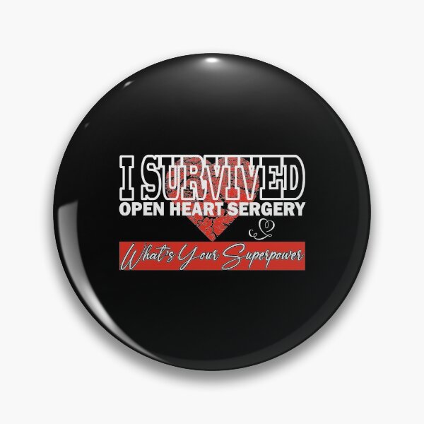 Item preview, I Survived Open Heart Surgery. What's Your Superpower designed and sold by mahjoubstr.
