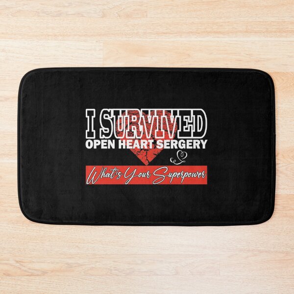 Item preview, I Survived Open Heart Surgery. What's Your Superpower designed and sold by mahjoubstr.
