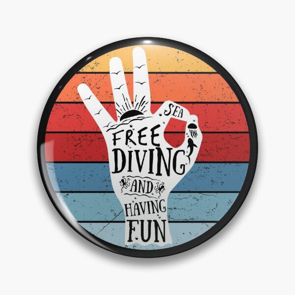 Item preview, FreeDiving OK Sign - Free Diving and Having Fun designed and sold by cotros.