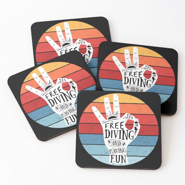 Item preview, FreeDiving OK Sign - Free Diving and Having Fun designed and sold by cotros.