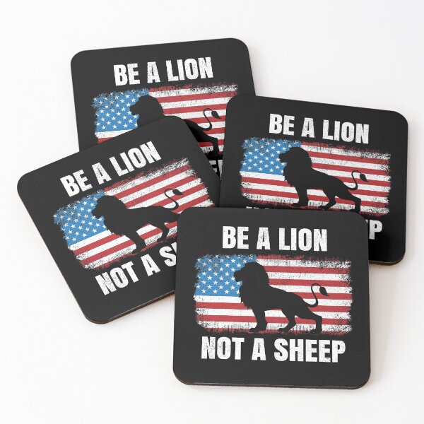 Item preview, Be A Lion Not A Sheep Leadership designed and sold by TexasMerch.