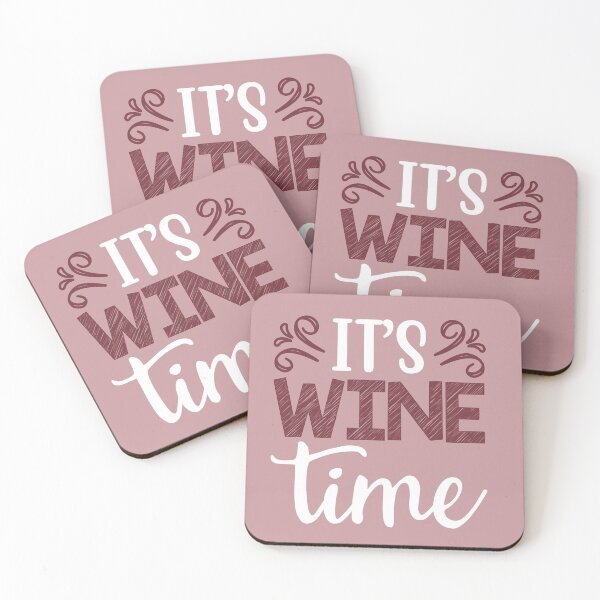 Item preview, It's Wine Time somewhere, for wine lovers designed and sold by Schuva.
