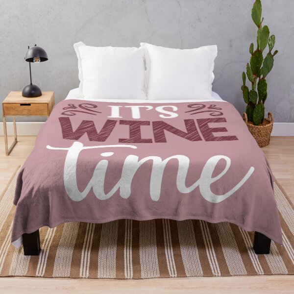 Item preview, It's Wine Time somewhere, for wine lovers designed and sold by Schuva.
