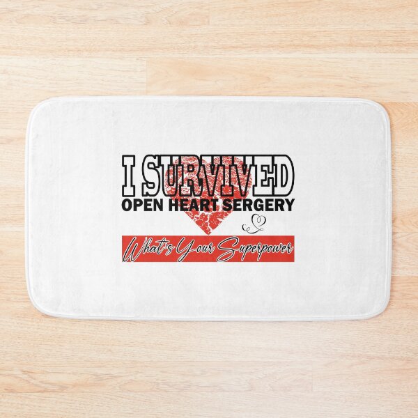 Item preview, I Survived Open Heart Surgery. What's Your Superpower designed and sold by mahjoubstr.