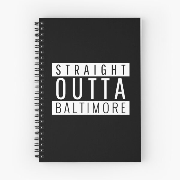 Item preview, Straight Outta Baltimore Maryland designed and sold by Teelogic.