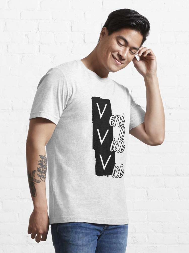 Veni Vidi Vici - Latin saying' Men's T-Shirt