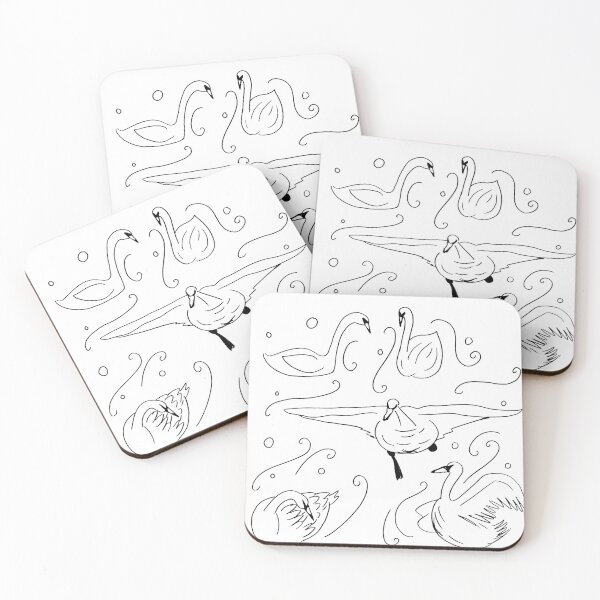 Item preview, Flying Swans designed and sold by Niina  Niskanen.