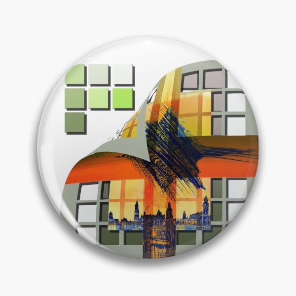 Item preview, Construction, (639.Dresden 3) monogravure, graphics, art, decorative, designed and sold by Paszkan.