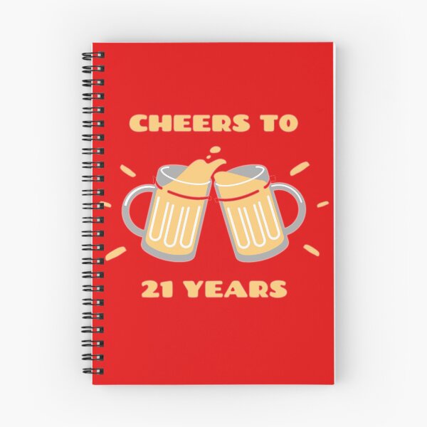 Item preview, Cheers to 21 years designed and sold by FROSTBOX29.