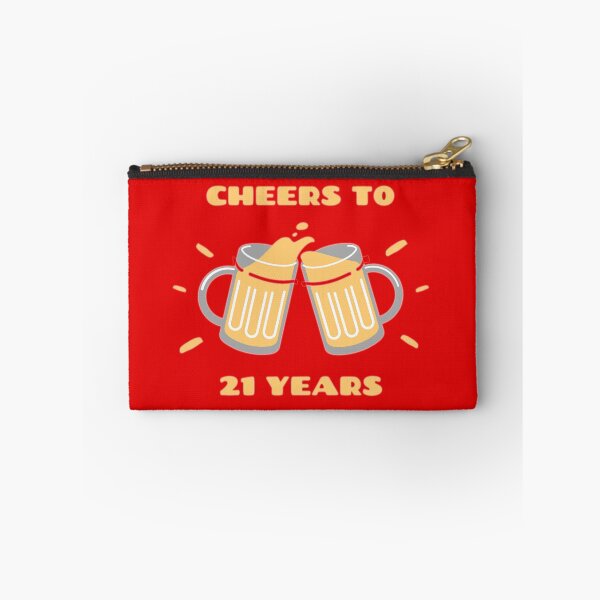 Item preview, Cheers to 21 years designed and sold by FROSTBOX29.
