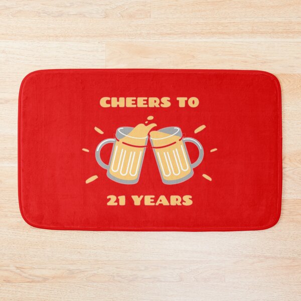 Item preview, Cheers to 21 years designed and sold by FROSTBOX29.