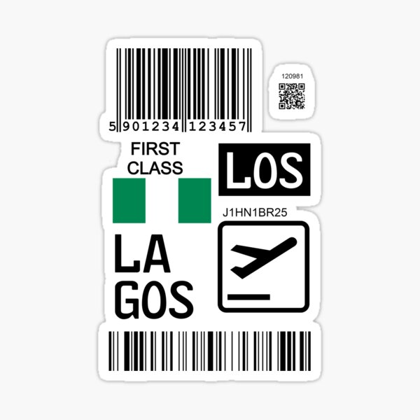 Artikel-Vorschau von Internationaler Flughafen Lagos Murtala Muhammed, designt und verkauft von Travellerz.