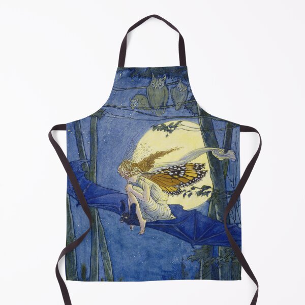 Item preview, Fairy on a Bat's Back Louis Rhead designed and sold by RedCapeTales.